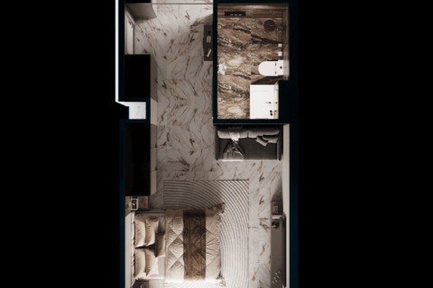 Студия в Sun Hills Lakeside, Пхукет, Таиланд, 47 м2