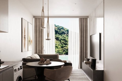 1-комнатная квартира в Sun Hills Lakeside, Пхукет, Таиланд, 41 м2