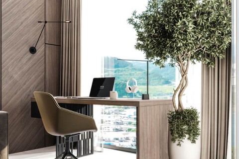 1-комнатная квартира в Sun Hills Lakeside, Пхукет, Таиланд, 53 м2