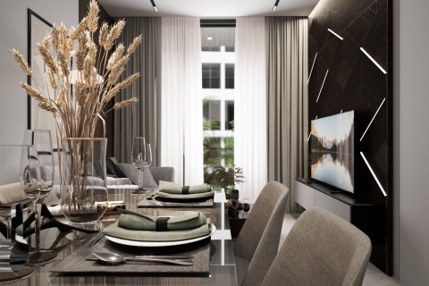 1-комнатная квартира в Sun Hills, Пхукет, Таиланд, 42 м2