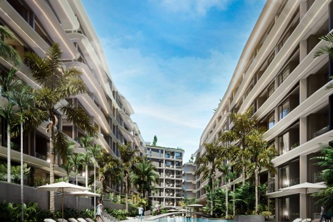 1-комнатная квартира в Sun Hills, Пхукет, Таиланд, 42 м2
