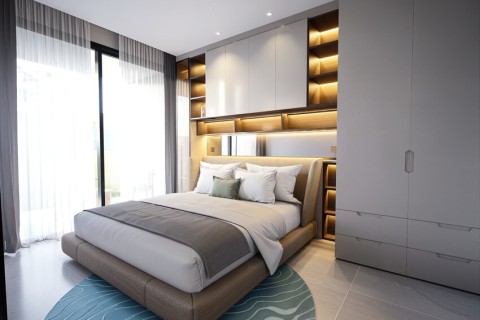 1-комнатная квартира в Wallaya Residence Nai Harn, Пхукет, Таиланд, 54 м2