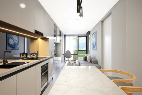 1-комнатная квартира в Wallaya Residence Nai Harn, Пхукет, Таиланд, 54 м2