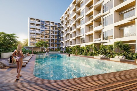 1-комнатная квартира в Wallaya Residence Nai Harn, Пхукет, Таиланд, 54 м2