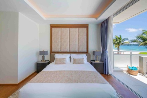 Аренда виллы на Пхукете в Angsana Beachfront Residence, Лагуна, дом с 3 спальнями и бассейном