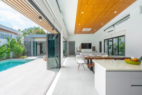 Аренда виллы на Пхукете в Lucky Layan Villas, Лаян, дом с 4 спальнями, площадь 352 м2