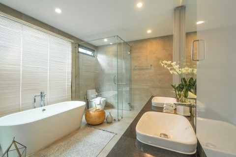 Аренда виллы на Пхукете в Lucky Layan Villas, Лаян, дом с 4 спальнями, площадь 352 м2