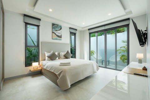 Аренда виллы на Пхукете в Lucky Layan Villas, Лаян, дом с 4 спальнями, площадь 352 м2