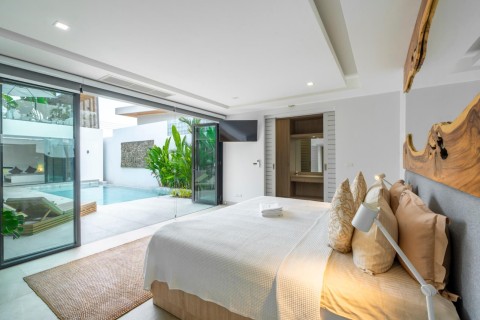 Аренда виллы на Пхукете в Lucky Layan Villas, Лаян, дом с 4 спальнями, площадь 352 м2