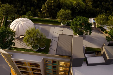 Студия в Saint Tropez Naithon Пхукет, Таиланд, 35 м2