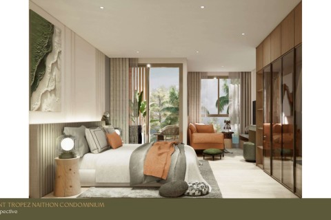 Студия в Saint Tropez Naithon Пхукет, Таиланд, 35 м2
