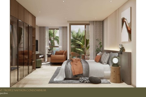 1-комнатная квартира в Saint Tropez Naithon Пхукет, Таиланд, 37 м2