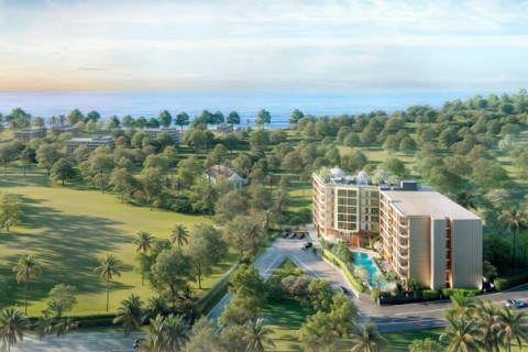 2-комнатная квартира в Saint Tropez Naithon Пхукет, Таиланд, 50 м2