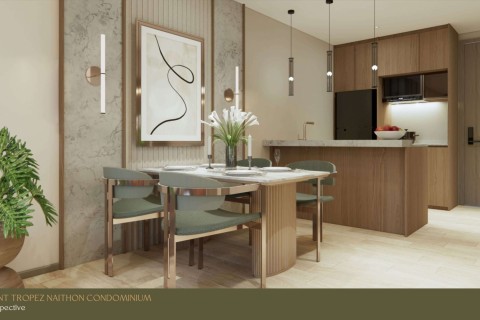 2-комнатная квартира в Saint Tropez Naithon Пхукет, Таиланд, 59 м2