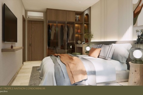 2-комнатная квартира в Saint Tropez Naithon Пхукет, Таиланд, 59 м2