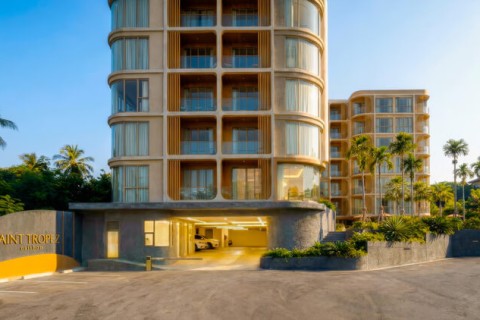 2-комнатная квартира в Saint Tropez Naithon Пхукет, Таиланд, 59 м2
