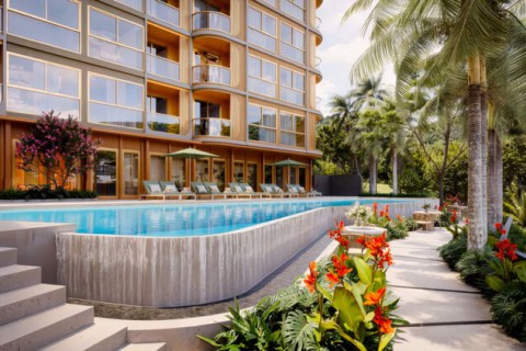 2-комнатная квартира в Saint Tropez Naithon Пхукет, Таиланд, 59 м2