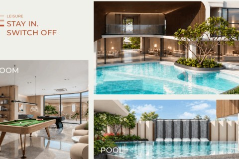 1-комнатная квартира в Vibe Downtown Karon, Пхукет, Таиланд, 39 м2