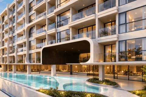2-комнатная квартира в Vibe Downtown Karon, Пхукет, Таиланд, 51 м2