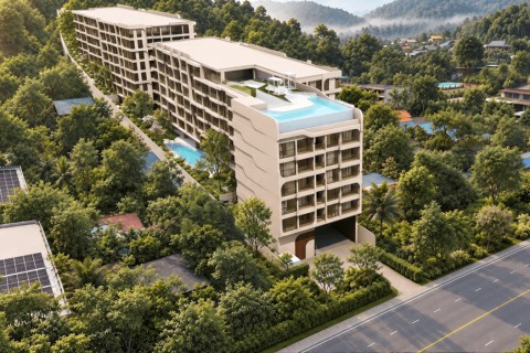2-комнатная квартира в Vibe Downtown Karon, Пхукет, Таиланд, 51 м2