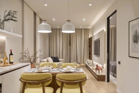 1-комнатная квартира в Layan Green Park, Пхукет, Таиланд, 63 м2