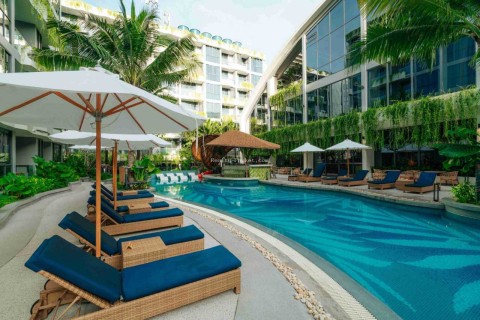 1-комнатная квартира в Layan Green Park, Пхукет, Таиланд, 63 м2
