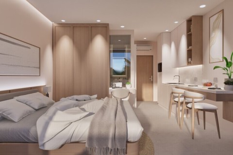 Студия в Millennium Condominium, Пхукет, Таиланд, 24 м2