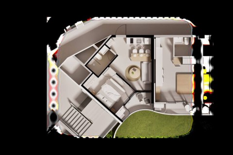 1-комнатная квартира в Millennium Condominium, Пхукет, Таиланд, 34 м2