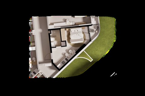 1-комнатная квартира в Millennium Condominium, Пхукет, Таиланд, 34 м2