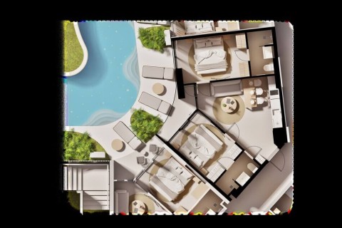 2-комнатная квартира в Millennium Condominium, Пхукет, Таиланд, 72 м2
