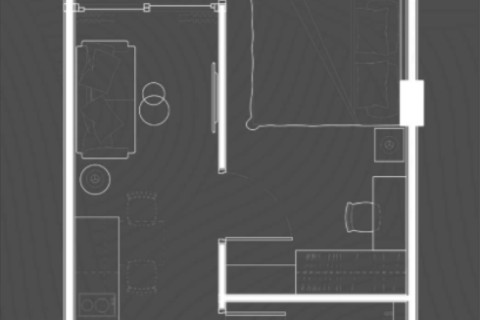 1-комнатная квартира в VIP SPACE ODYSSEY, Пхукет, Таиланд, 32 м2