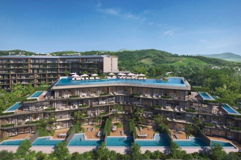 2-комнатная квартира в Laguna LakeLands, Пхукет, Таиланд, 71 м2