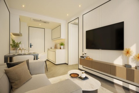 1-комнатная квартира в The Ozone Signature, Пхукет, Таиланд, 32 м2
