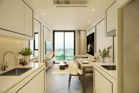 1-комнатная квартира в The Ozone Signature, Пхукет, Таиланд, 32 м2