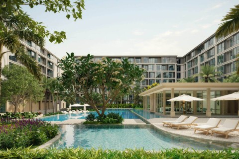 1-комнатная квартира в The Ozone Signature, Пхукет, Таиланд, 32 м2