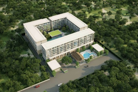 2-комнатная квартира в The Ozone Signature, Пхукет, Таиланд, 56 м2