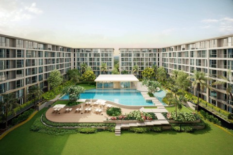 2-комнатная квартира в The Ozone Signature, Пхукет, Таиланд, 56 м2