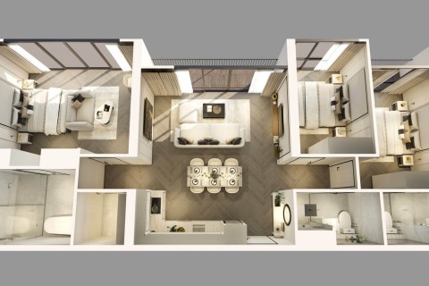 3-комнатная квартира в The Ozone Signature, Пхукет, Таиланд, 113 м2
