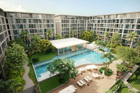 3-комнатная квартира в The Ozone Signature, Пхукет, Таиланд, 113 м2