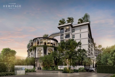 1-комнатная квартира в The Title Heritage, Пхукет, Таиланд, 36 м2