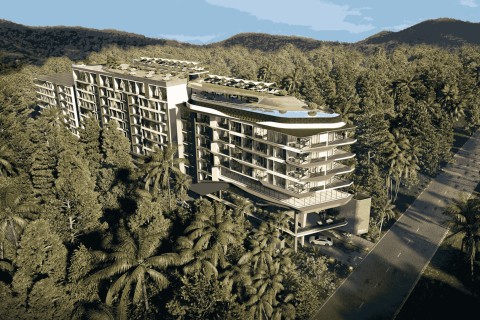 1-комнатная квартира в Enigma Residence, Пхукет, Таиланд, 58,80 м2