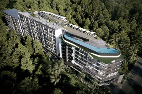 1-комнатная квартира в Enigma Residence, Пхукет, Таиланд, 54,60 м2