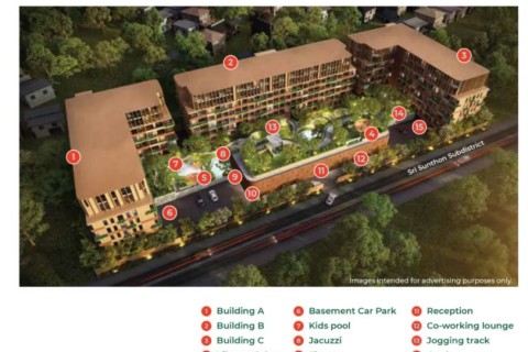 1-комнатная квартира в Arise Vibe Phuket, Пхукет, Таиланд, 31 м2