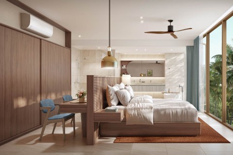 1-комнатная квартира в Surfhouse Residences, Пхукет, Таиланд, 60 м2