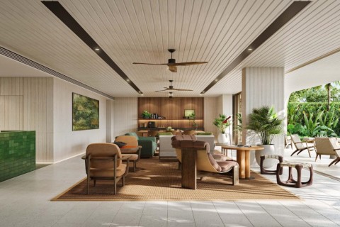 1-комнатная квартира в Surfhouse Residences, Пхукет, Таиланд, 60 м2