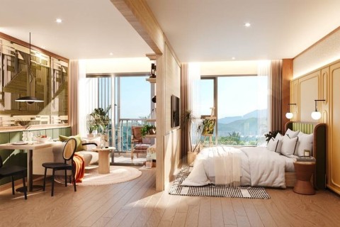 1-комнатная квартира в Origin Place Centre Phuket, Таиланд, 30 м2