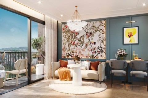 1-комнатная квартира в Origin Place Centre Phuket, Таиланд, 30 м2