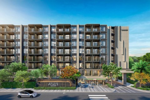 1-комнатная квартира в Origin Place Centre Phuket, Таиланд, 30 м2
