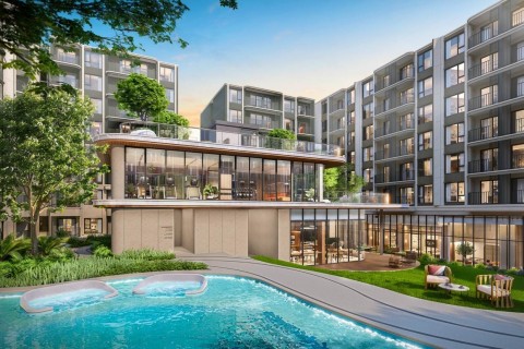 1-комнатная квартира в Origin Place Centre Phuket, Таиланд, 30 м2