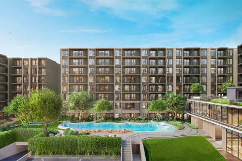 1-комнатная квартира в Origin Place Centre Phuket, Таиланд, 30 м2
